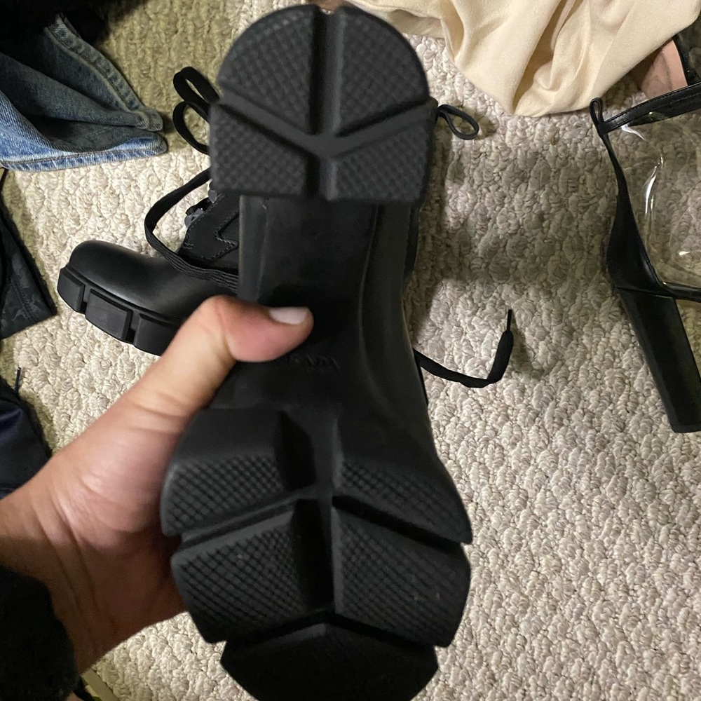 💜SOLD❤️[prada] Brand new prada hiking boots - Picture 8 of 8